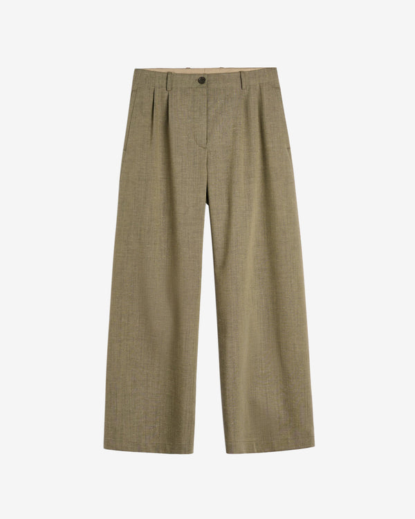 Our Legacy - Women's Arch Chino - (Clay Flowy Fleck Wool)
