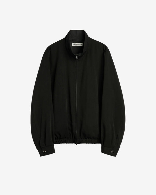 Our Legacy - Men's Casino Jacket - (Crow Black Night Drape Twill)