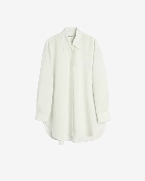 Our Legacy - Women's Heirloom Shirt - (Midnight Line Stripe Modalux)