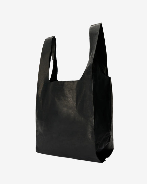 Our Legacy - Men's Grocery Bag - (Matte Black Origami Cowhide)