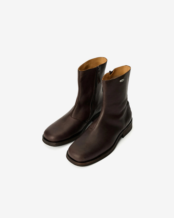 Our Legacy - Men's Camion Boot - (Matted Brown Waxed Bovine)