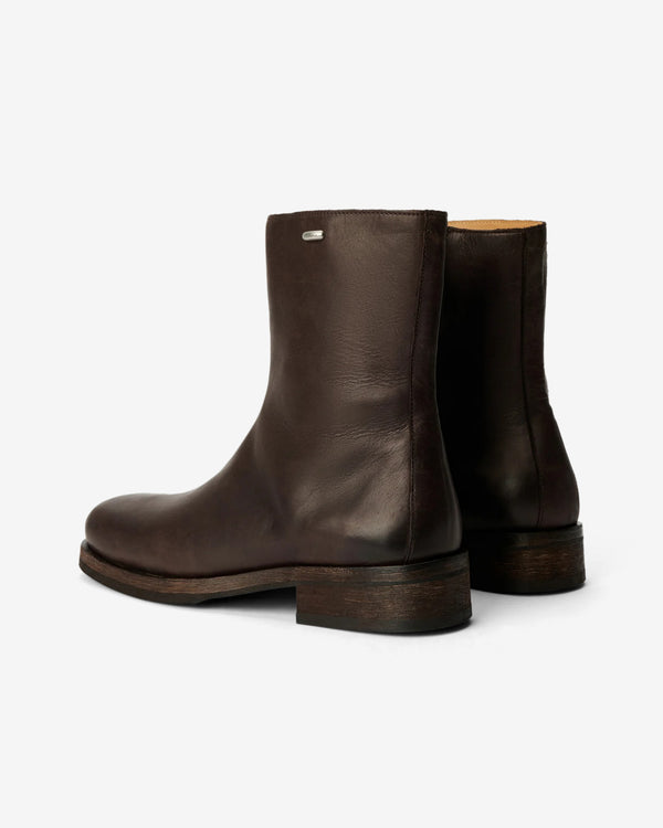 Our Legacy - Men's Camion Boot - (Matted Brown Waxed Bovine)
