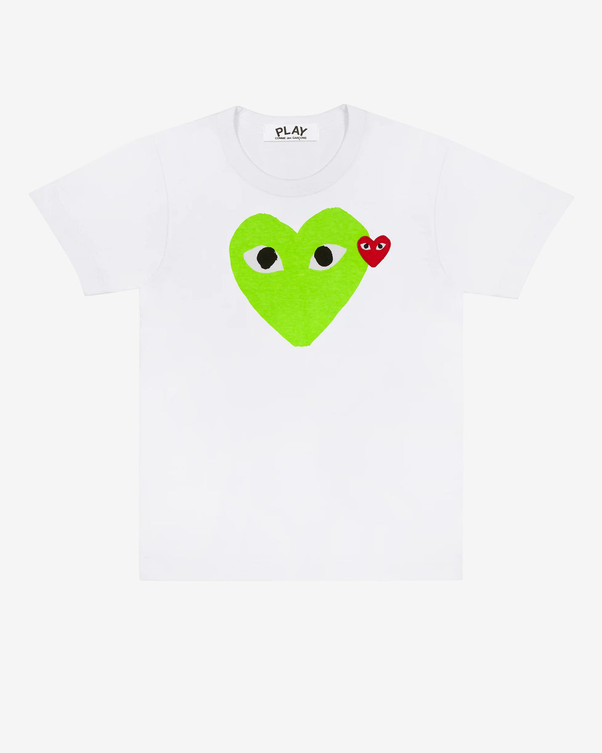 Play - Pastel Graphic Heart T-Shirt - (Green) view 1, Click to Zoom in