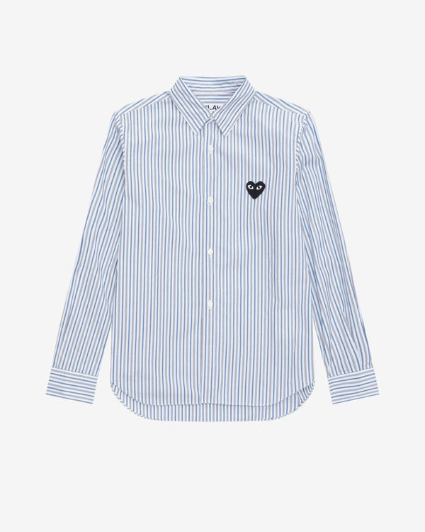 Play - Striped Shirt - (Blue/White/Black)