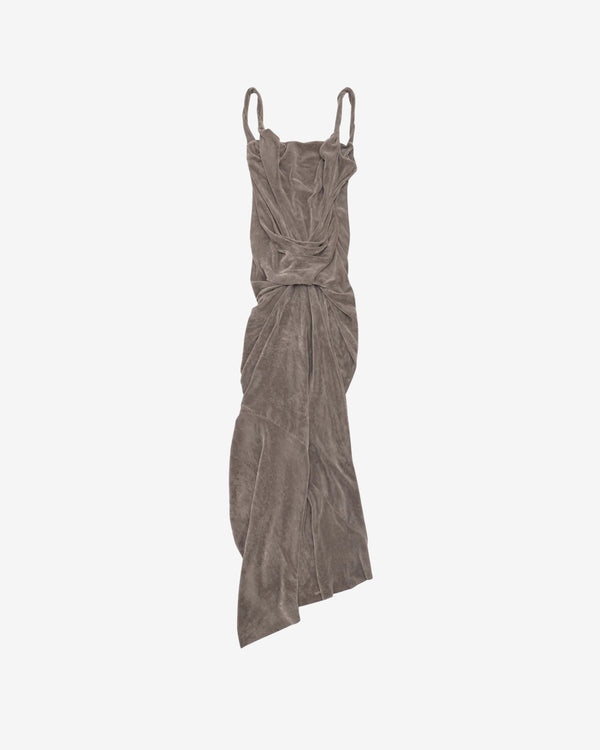 Rick Owens - Women's Strutter Draped Dress - (Dust)