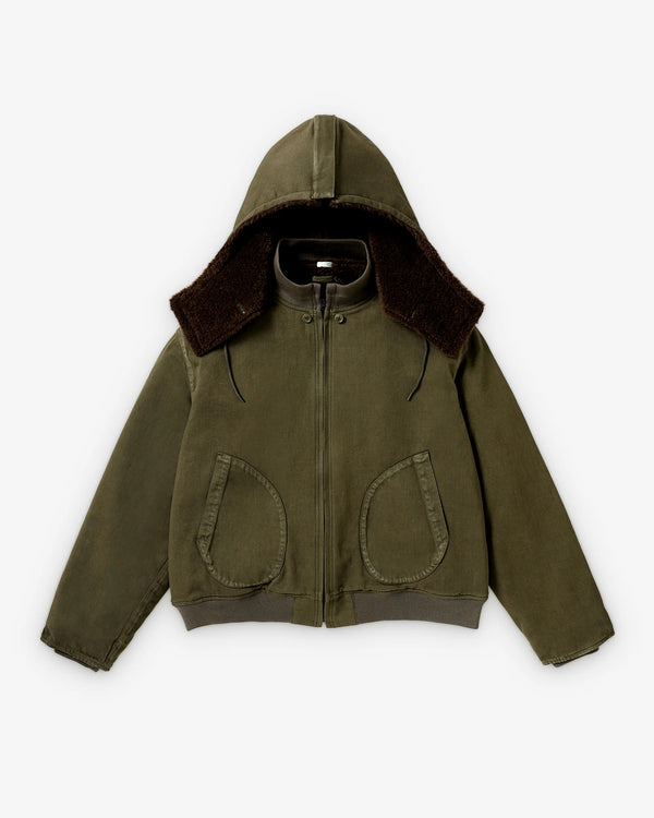 A.Presse - Men's Vintage WW2 US Navy Deck Jacket - (Olive)