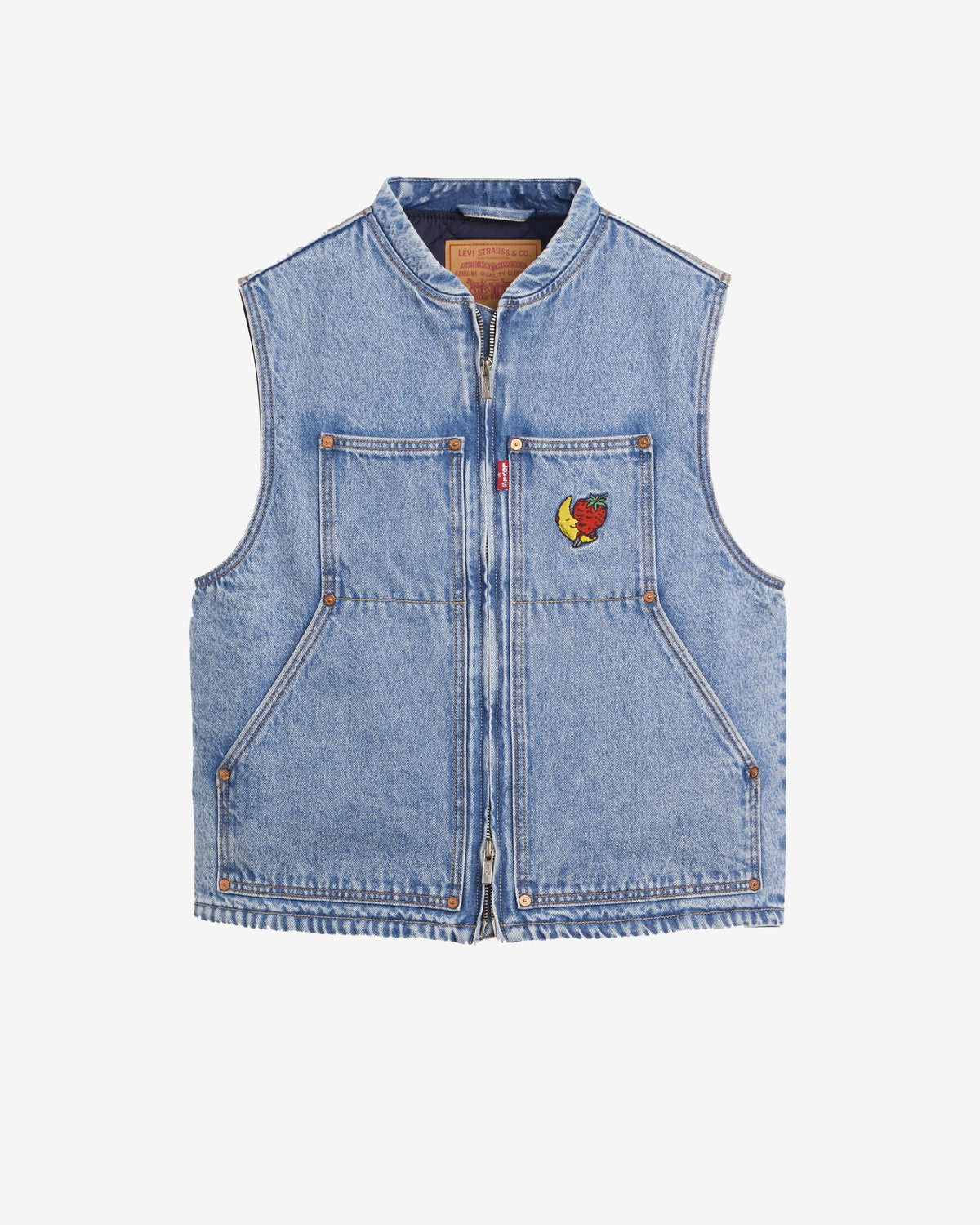 Levi's - Men's Sky High Farm Goods Vest - (Midstone) view 1, Click to Zoom in