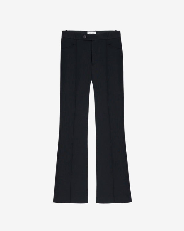 Ernest W. Baker - Men's Flare Trousers - (Black/White)