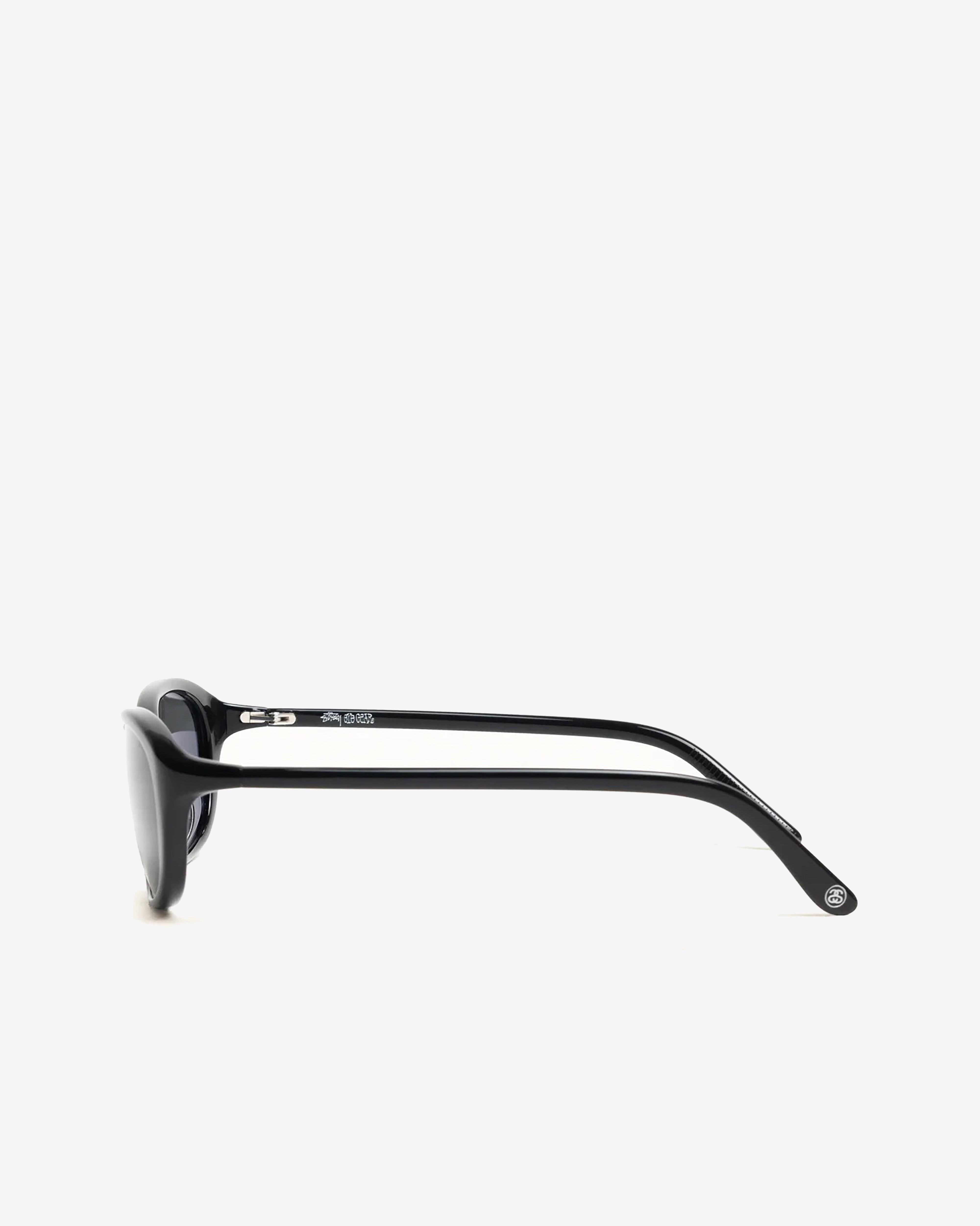 Stüssy: Eli Sunglasses (Black/Black Lens) | DSMNY E-SHOP