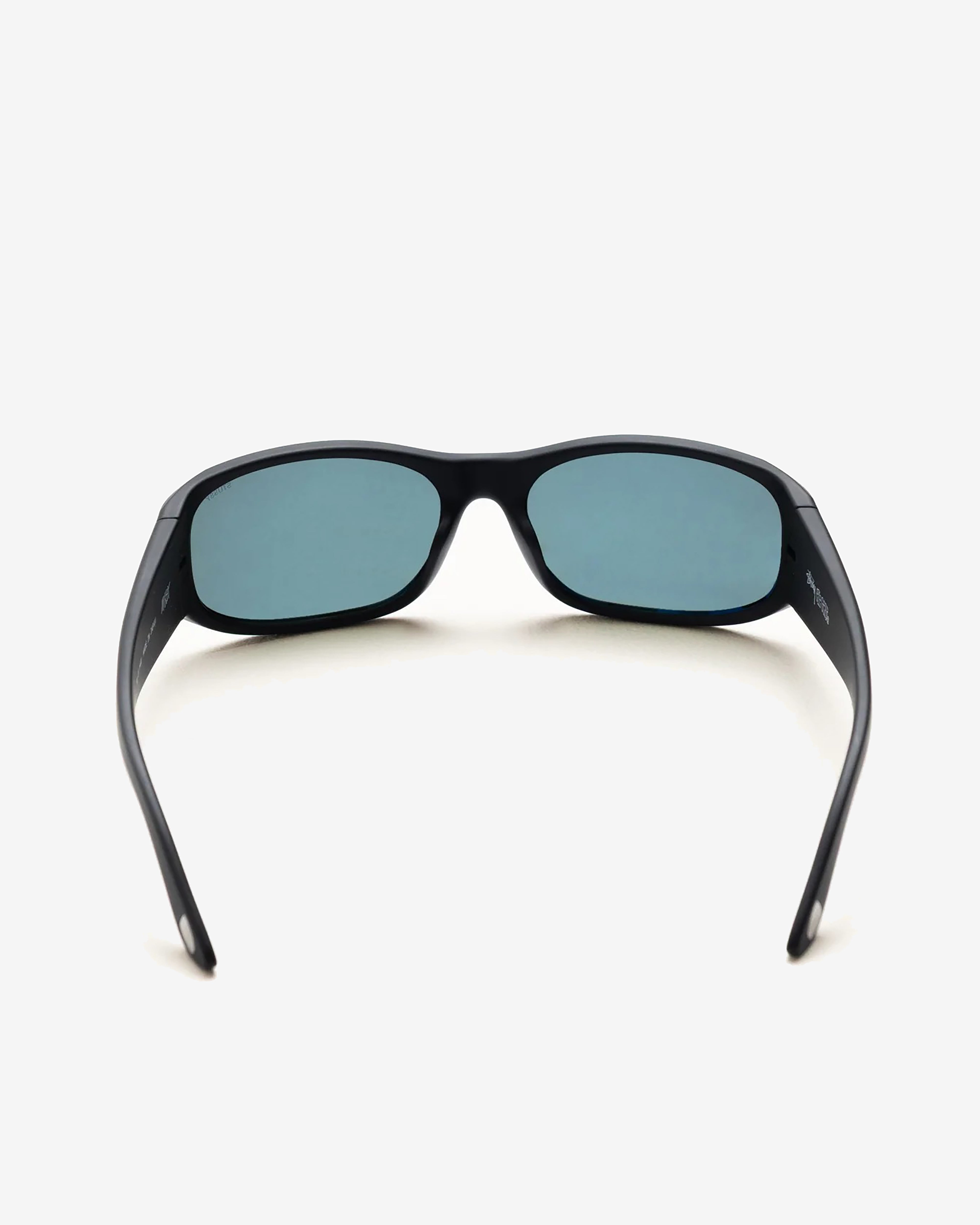 Stüssy: Mikey Sunglasses (Rubber Black/Dark Green Lens) | DSMNY E-SHOP
