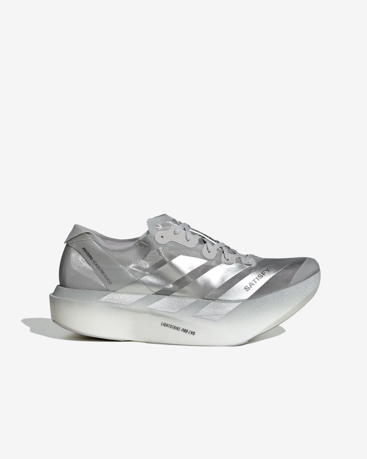 Adidas - Satisfy Adizero Adio Pro Evo2 - (Silver) view 1, Click to Zoom in