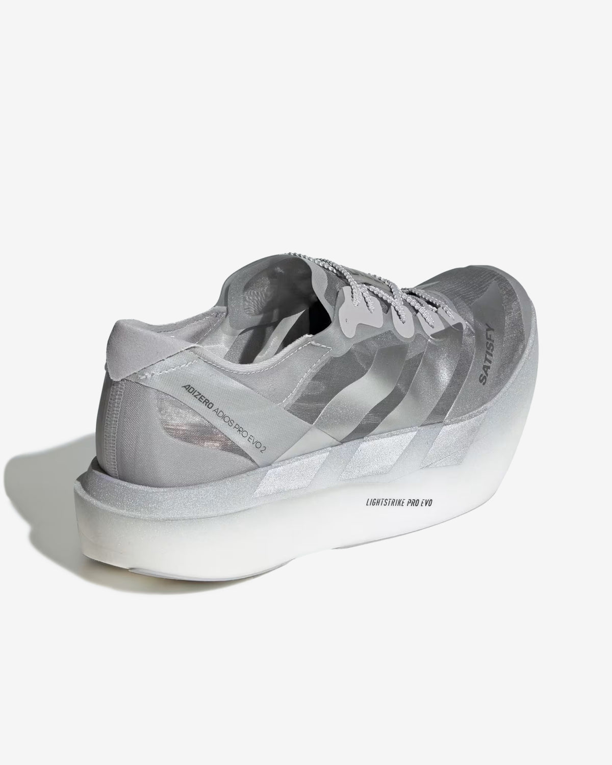Adidas - Satisfy Adizero Adio Pro Evo2 - (Silver) view 6, Click to Zoom in