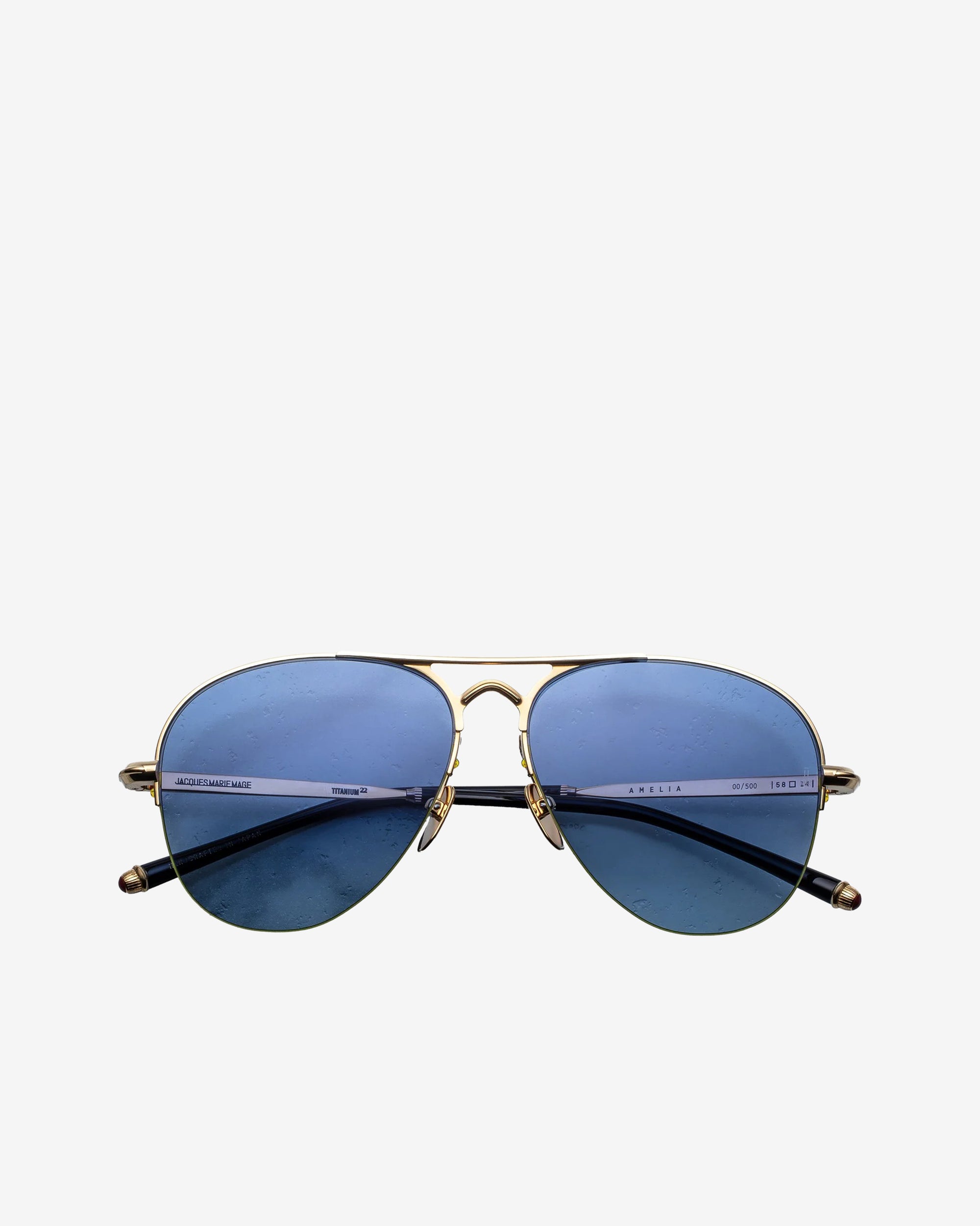 Jacques Marie Mage - Amelia Sunglasses - (Gold) view 1, Click to Zoom in