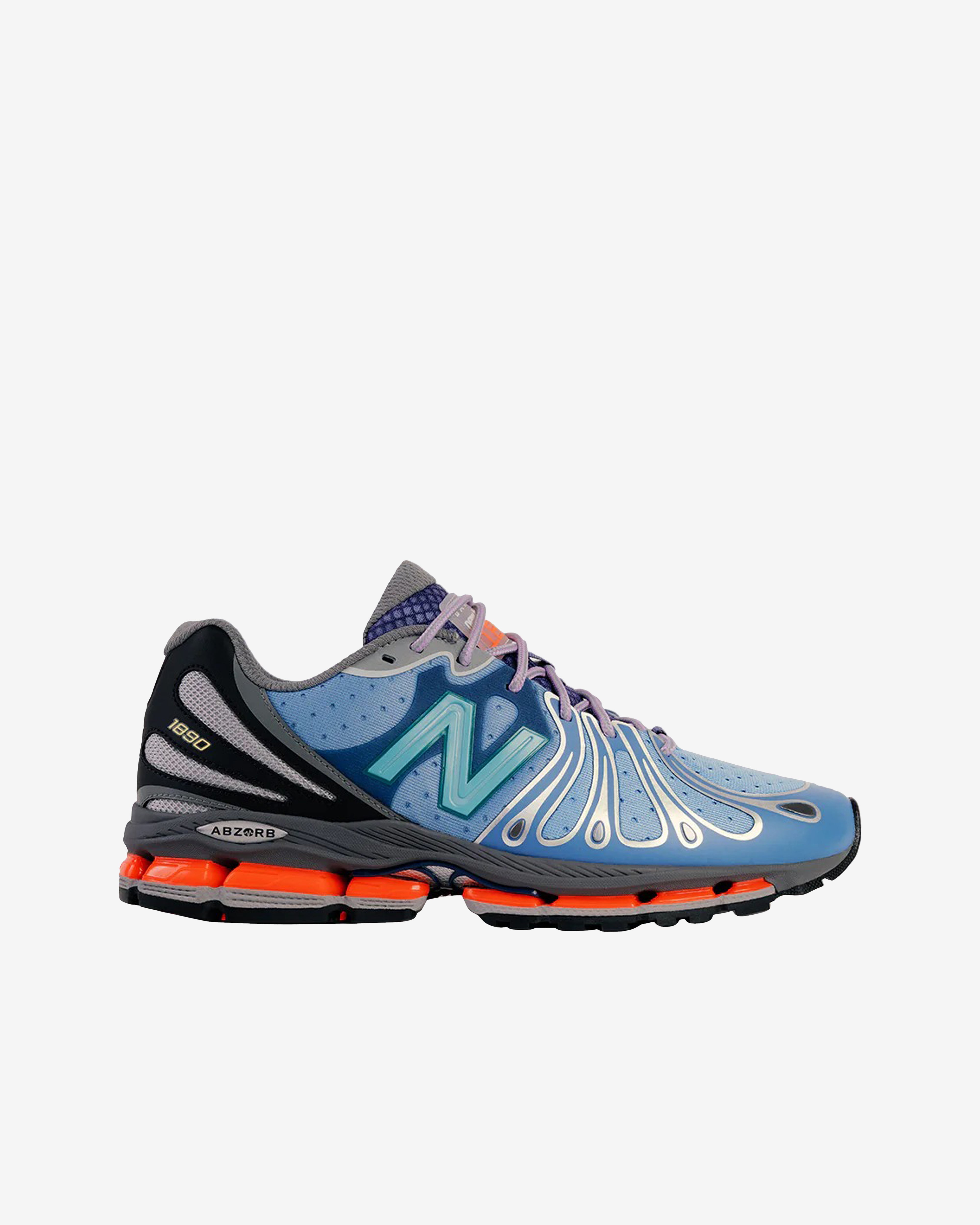 New Balance: Men's 1890 Action Bronson Cyborg Sneakers (Blue/Black