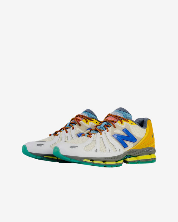 New Balance - 1890 Action Bronson Cyborg Sneakers - (White/Yellow)