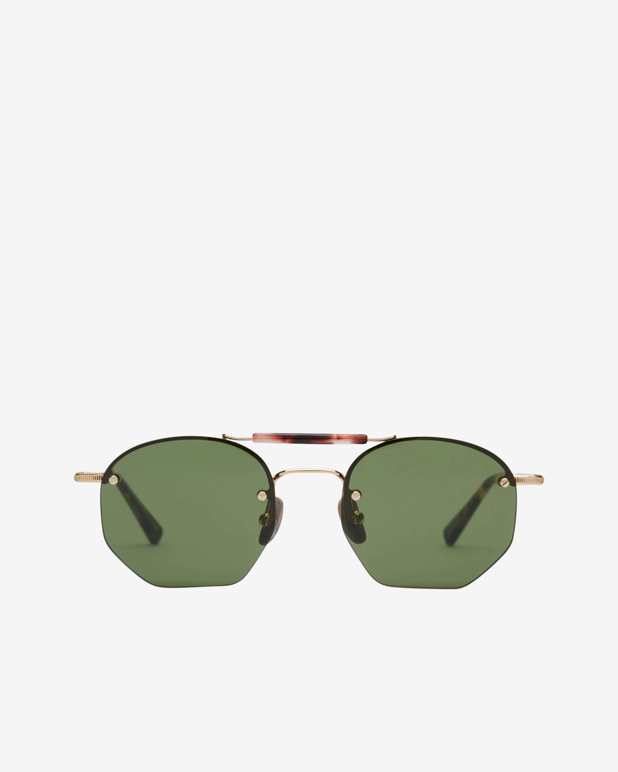 Brain Dead - Kaz Sunglasses - (Gold) view 1, Click to Zoom in