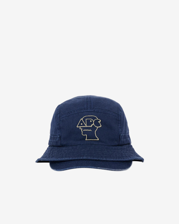Brain Dead - Men's APC Bucket Brim Hat - (Indigo)