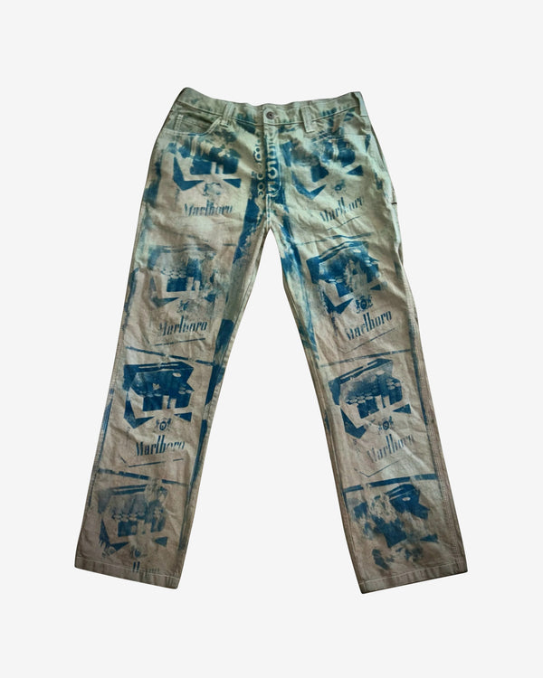 85 Eldridge - Marlboro Carpenter Jeans - (Ocean/Ecru)