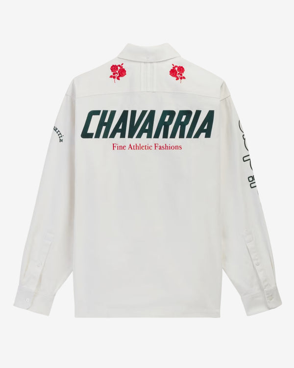 Adidas - Men's Willy Chavarria Button Up Shirt - (Off White)
