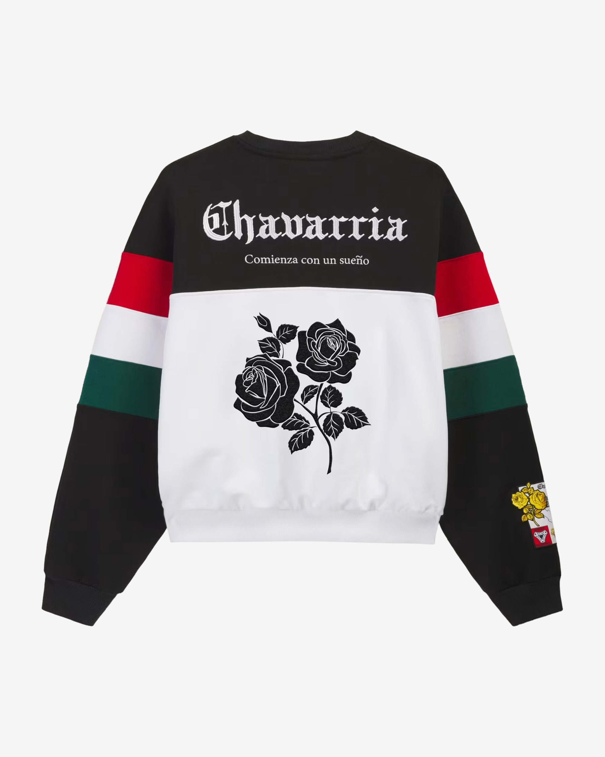 Adidas - Men's Willy Chavarria Fleece Crewneck Sweatshirt view 2, Click to Zoom in