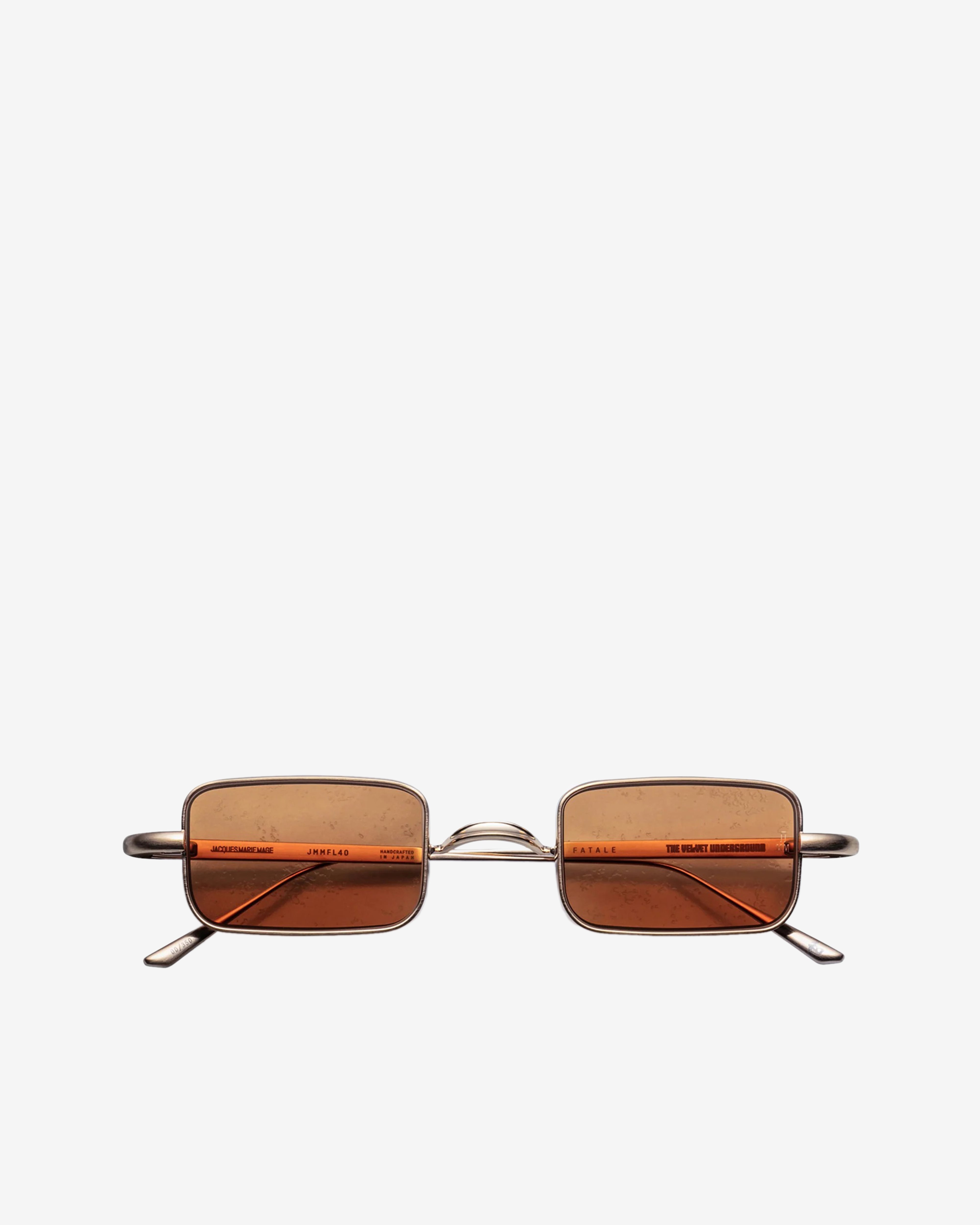 Jacques Marie Mage: The Velvet Underground Fatale Sunglasses (Gold