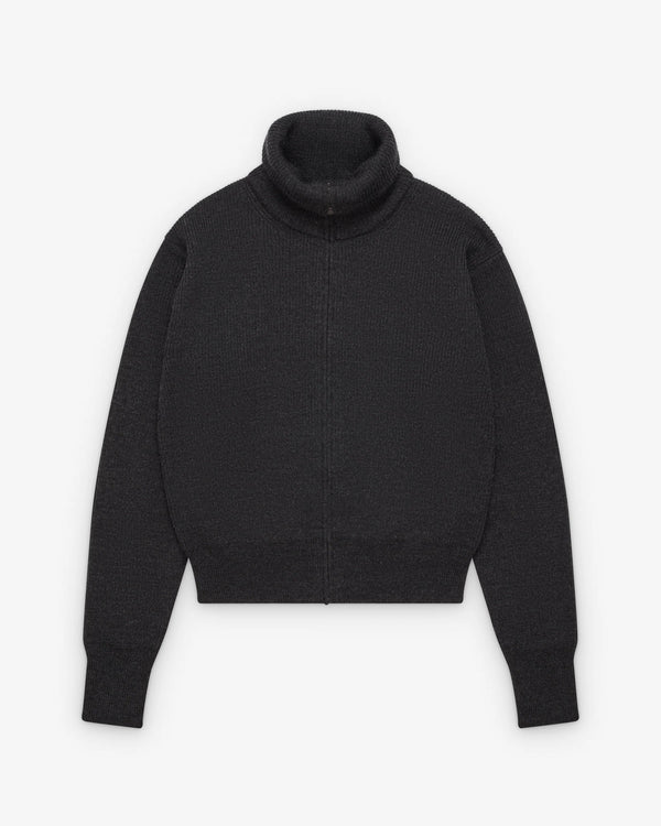 Lemaire - Men's Zipped Cardigan - (Ash Melange)