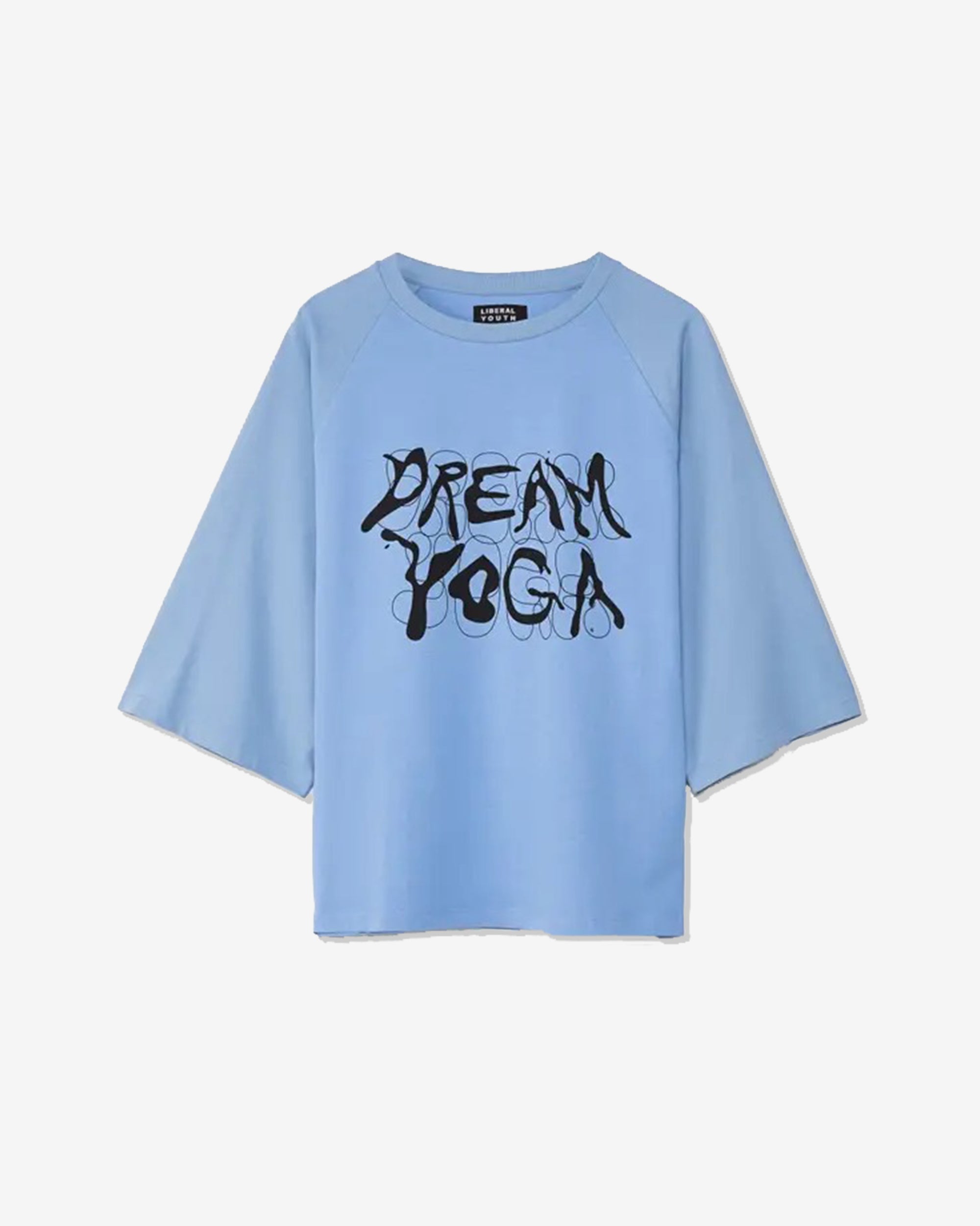 Liberal Youth Ministry - Men's Dream Yoga T-Shirt - (Blue) view 1, Click to Zoom in
