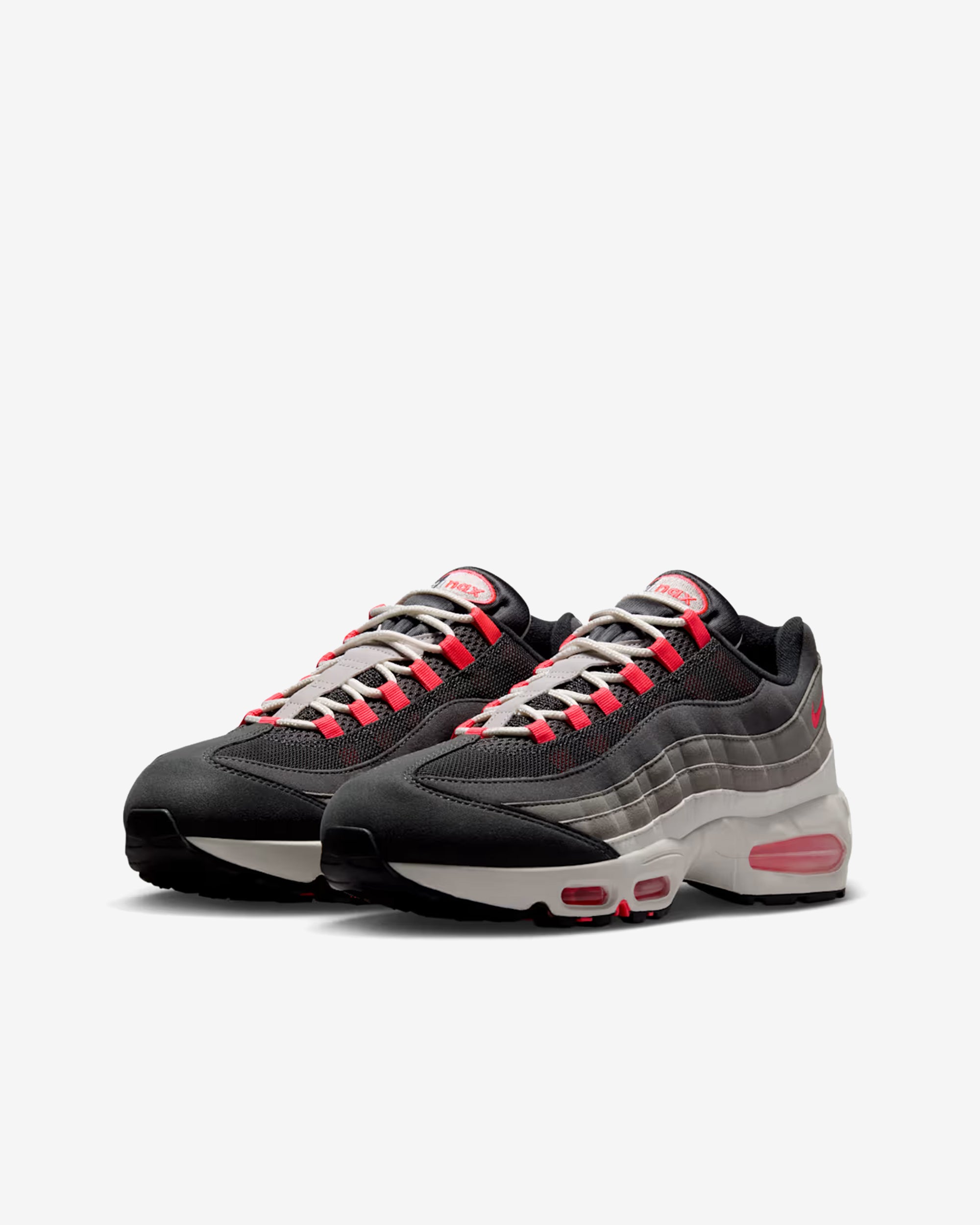 Nike - Air Max 95 Big Bubble PRM - (Reverse Solar Red) view 3, Click to Zoom in
