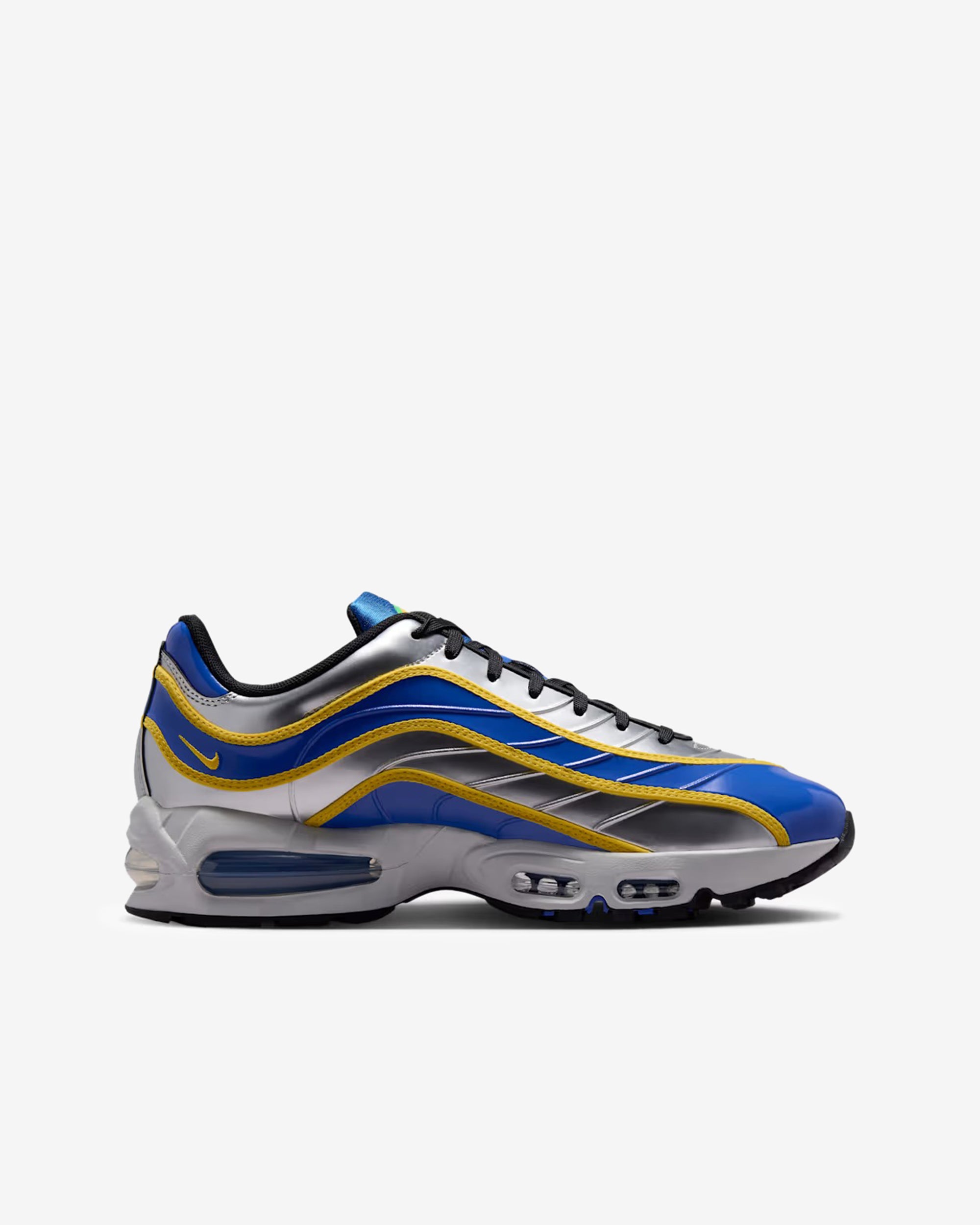Nike - Air Max Joga Bonito R9 - (Silver/Varsity Royal/Maize) view 1, Click to Zoom in
