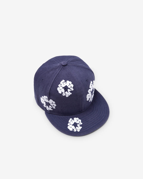 Denim Tears - Men's New Era Cotton Wreath 59/50 Fitted Cap - (Navy)