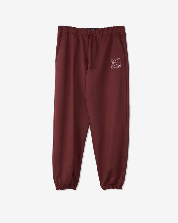 Rassvet - Men's Logo Joggers - (Burgundy)