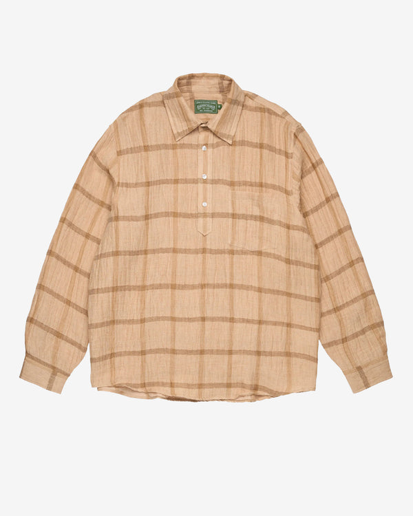 Denim Tears - Men's Pinstripe Pullover - (Tan)