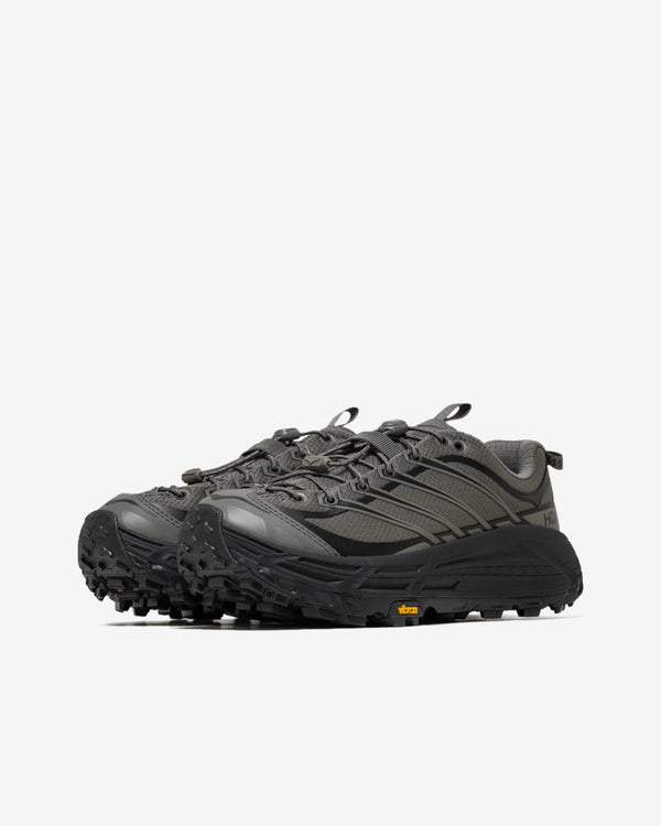 Hoka - Men's U Mafate Three2 Sneakers - (Gravel/Carbon Black)