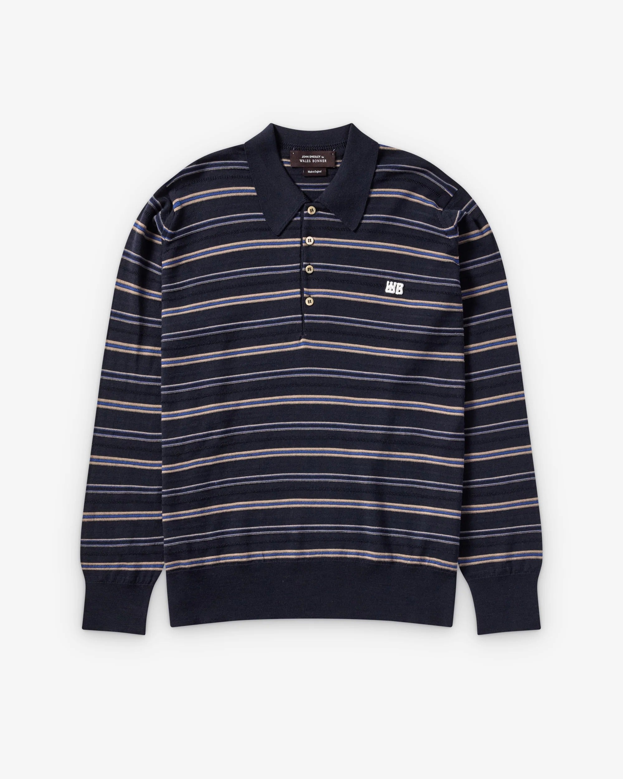 WALES BONNER /ウェールズボナー/ ストライプラガーシャツ Wales Bonner | DSMNY E-SHOP