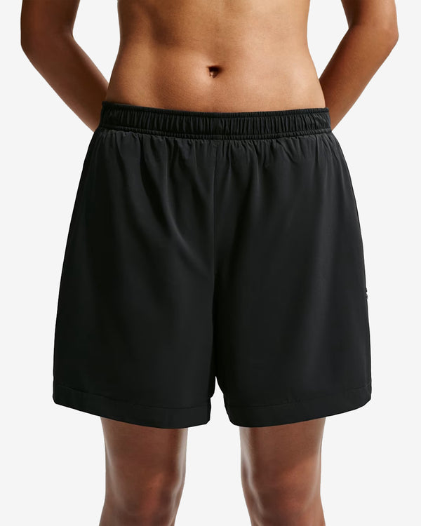 NikeSKIMS - Women's 12.5CM Stretch Nylon Track Shorts - (Obsidian)