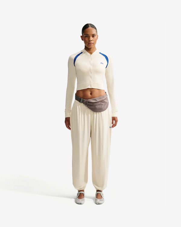 NikeSKIMS - Women's Stretch Knit Pants - (Ivory/Cobalt)