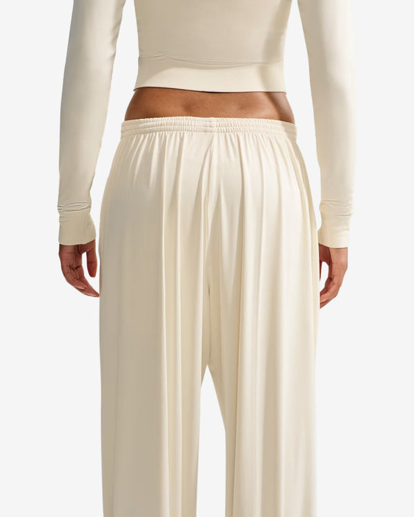 NikeSKIMS - Women's Stretch Knit Pants - (Ivory/Cobalt)