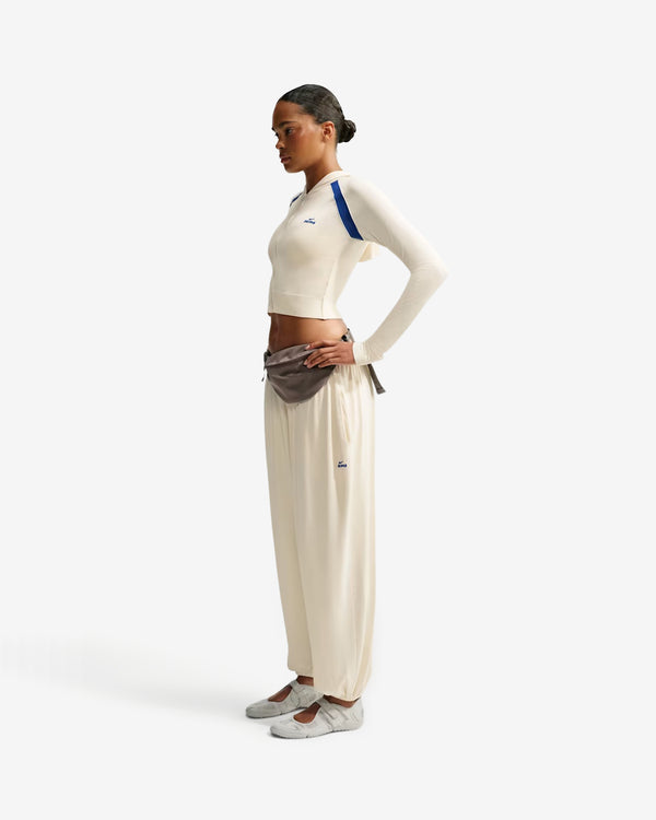 NikeSKIMS - Women's Stretch Knit Pants - (Ivory/Cobalt)