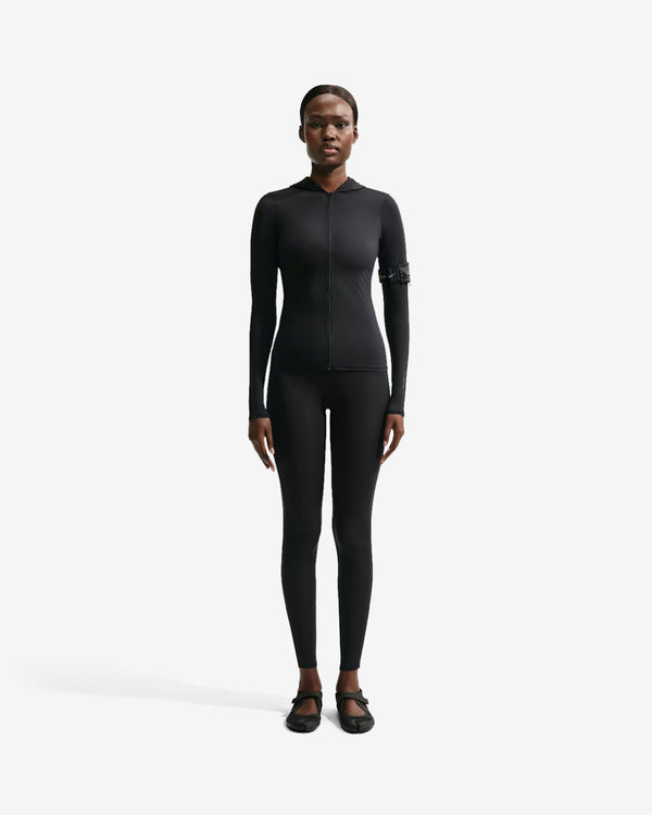NikeSKIMS - Women's Weightless High-Waisted V-Panel Leggings - (Obsidian)