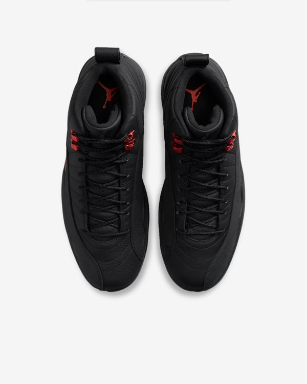 Nike - Men's Air Jordan 12 Retro Sneakers - (Black/Red)