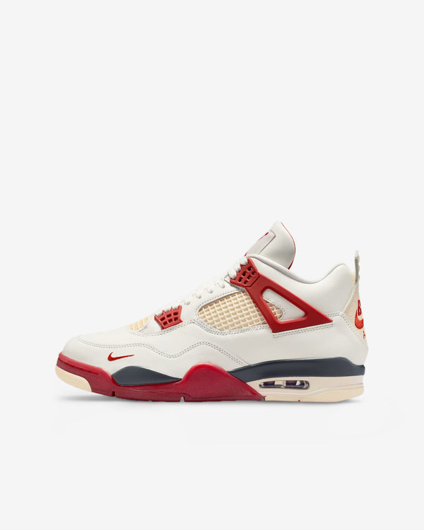 Nike - Men's Nigel Sylvester Air Jordan 4 Sneakers - (Sail/Cinnamon)