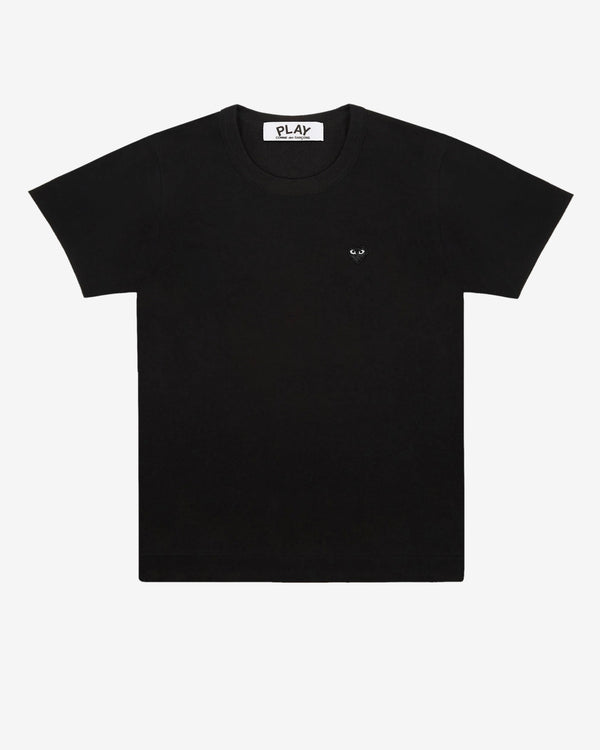 Play - Tiny Black Heart Emblem T-Shirt - (Black)
