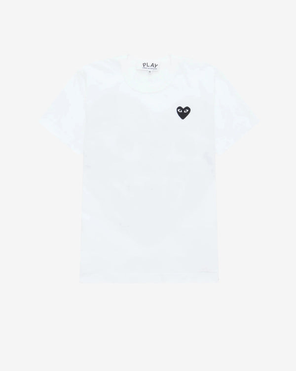 Play - Black Heart T-Shirt - (White)