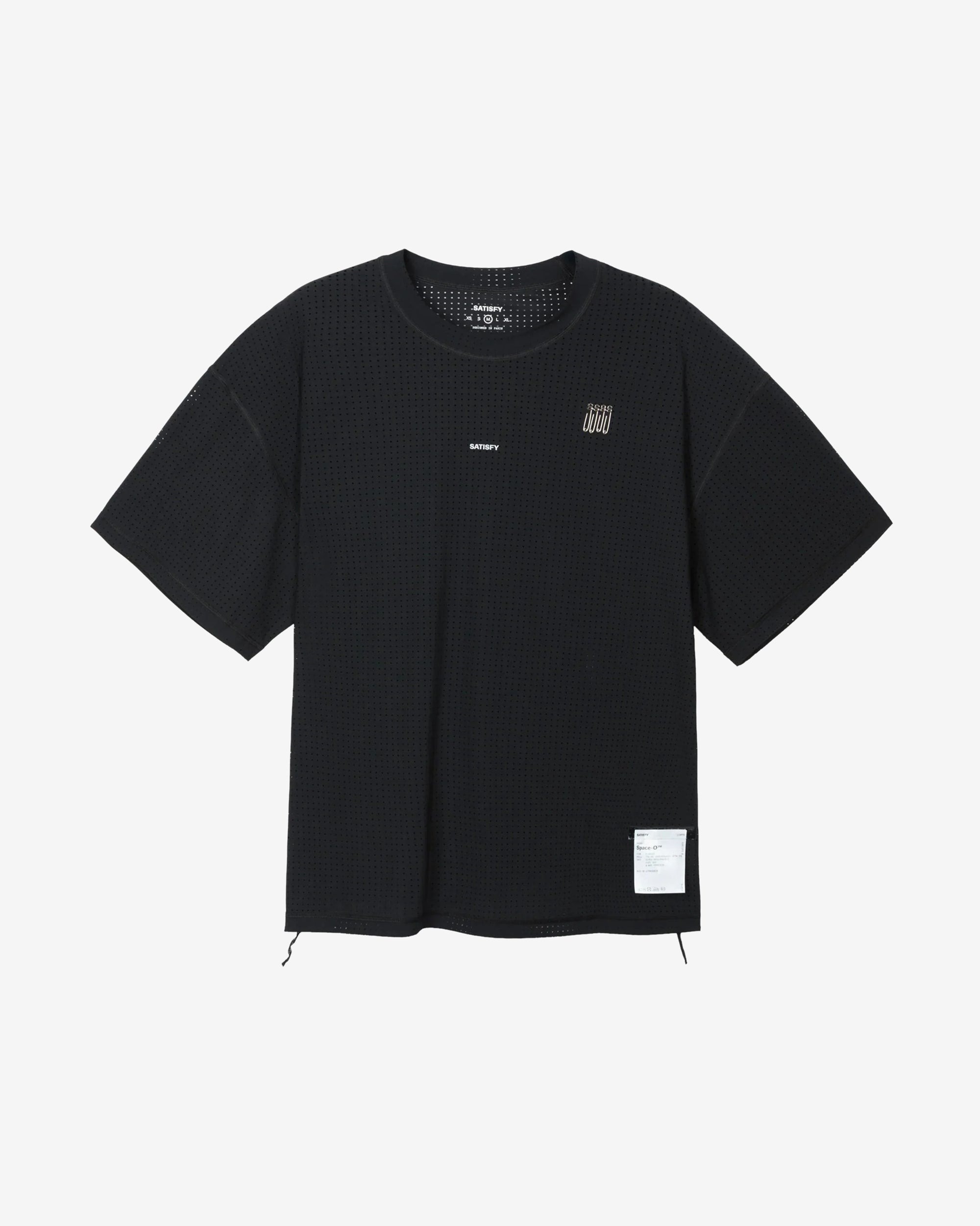 Satisfy - Space-O™ T-Shirt - (Black) view 1, Click to Zoom in