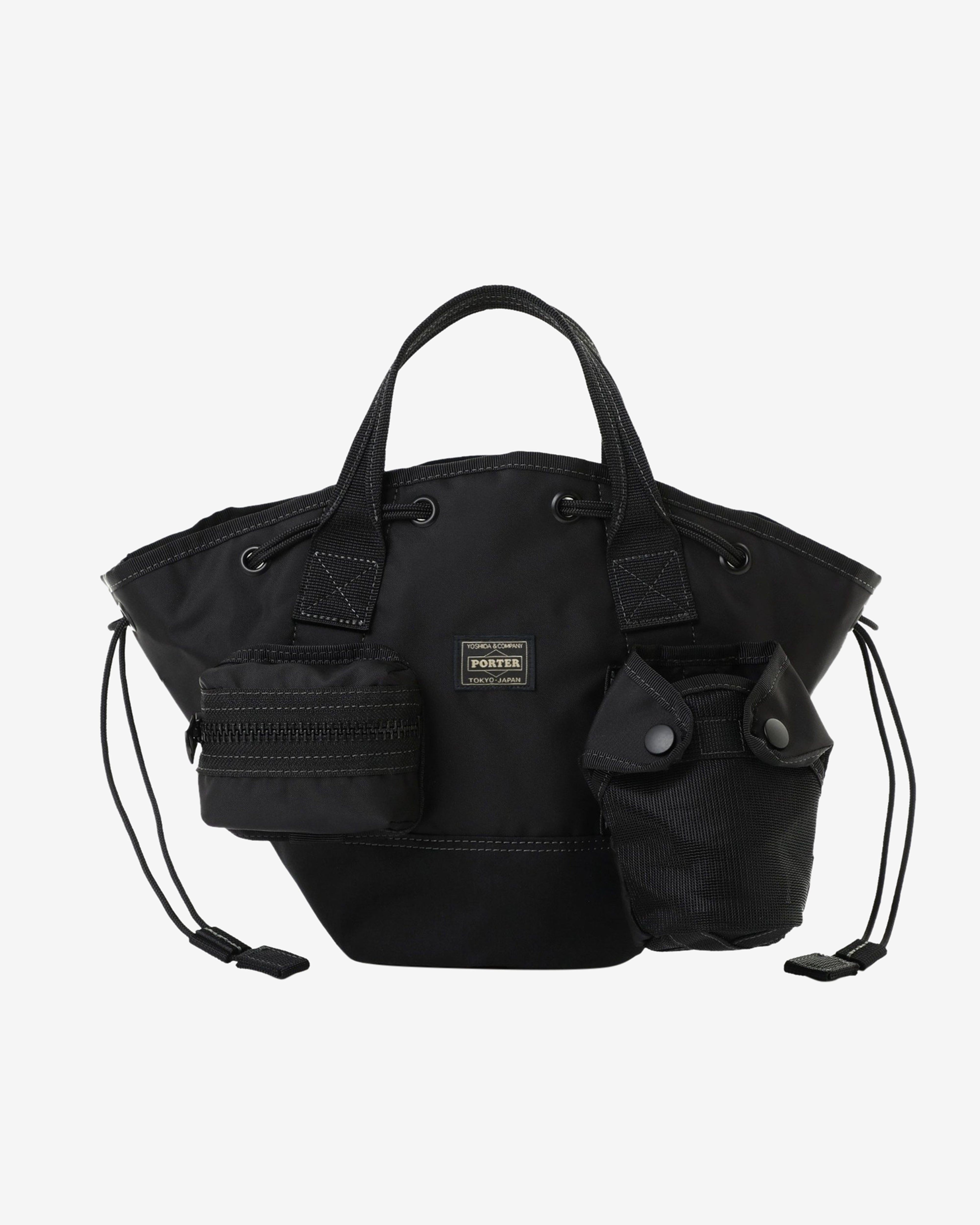 バッグ Porter Porter Yoshida & Co.: Men's All Scarf Tote With Pouches (Black