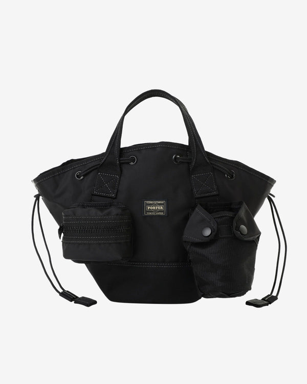 Porter Yoshida & Co. - Men's All Scarf Tote With Pouches - (Black)
