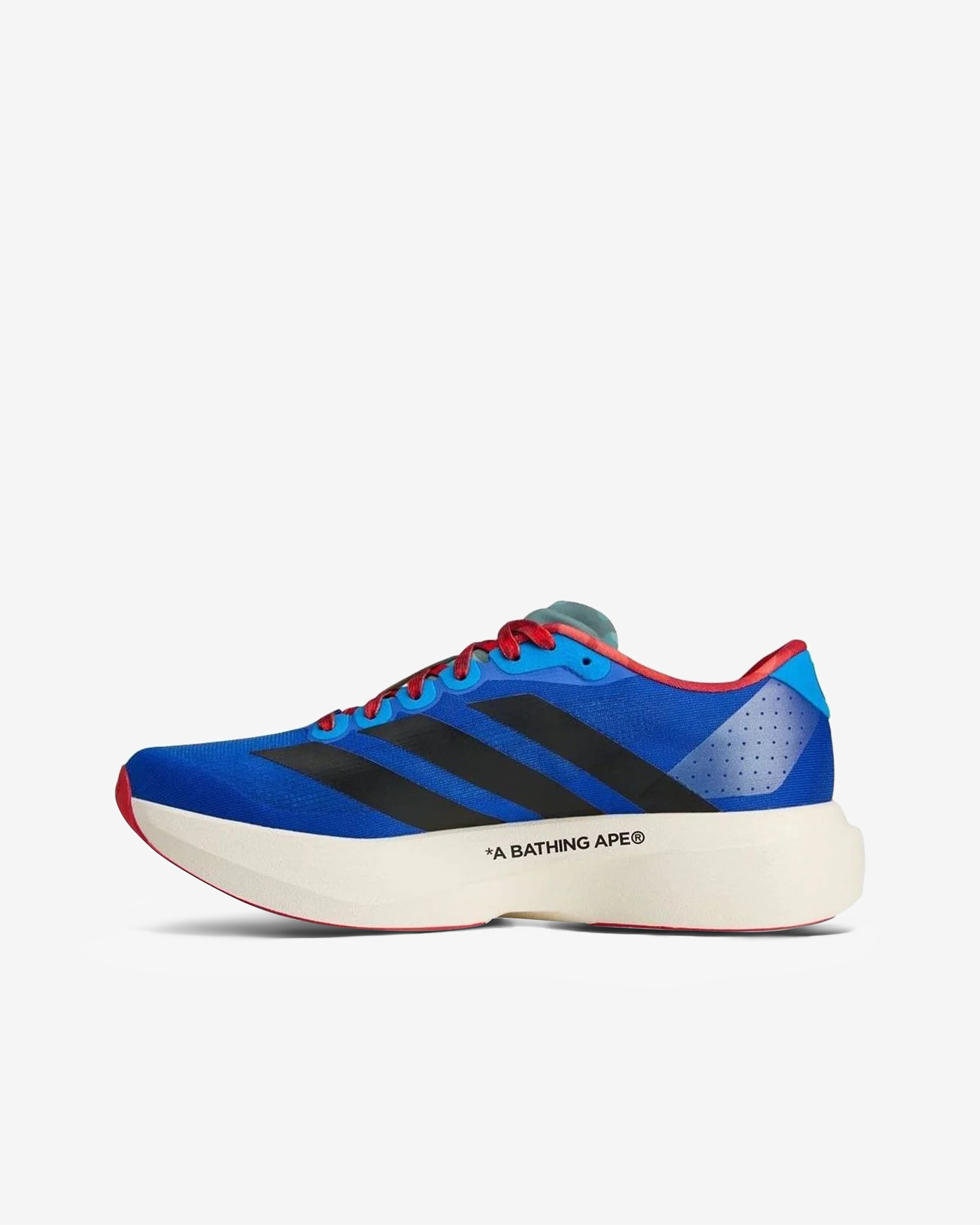 Adidas: Men's BAPE Adizero Evo SL Sneakers (Blue/Green) | DSMNY E-SHOP