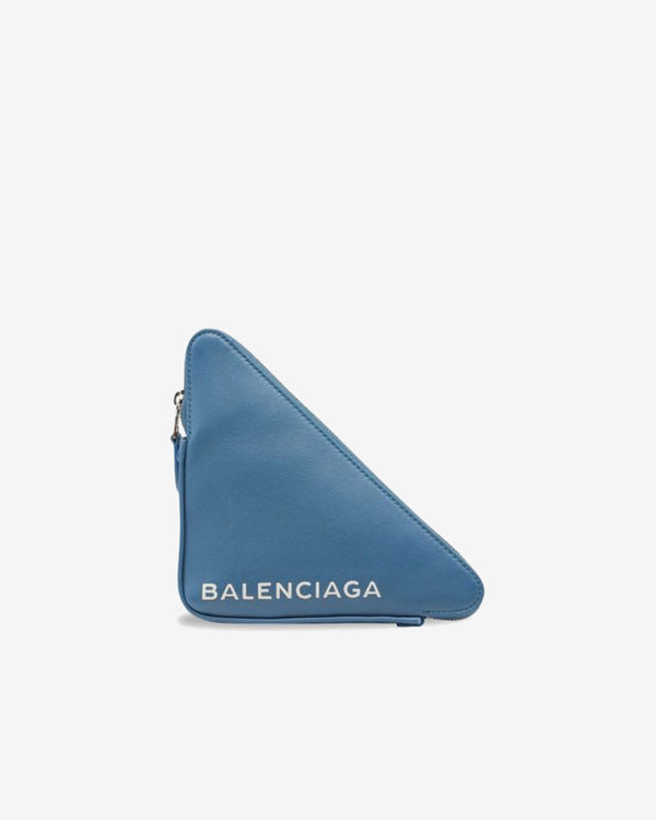 Balenciaga - Women's Triangle Square Small Bag - (Blue)