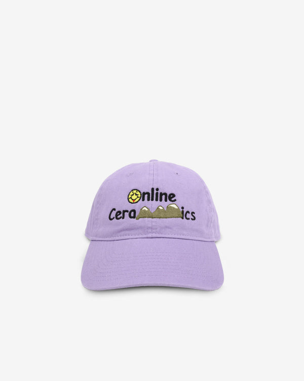 Online Ceramics - Men's Mountains Hat - (Lavender)