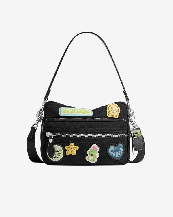 Brain Dead - Women's Coach Signature Nylon Dakota Crossbody - (Black)
